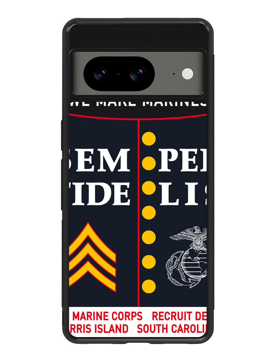 Marine Corps Live Google Pixel 8 Case QC1218