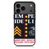 Marine Corps Live iPhone 17 Pro Case OV1218