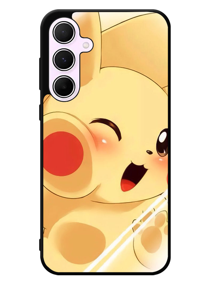 Pikachu Cute Pokemon Samsung Galaxy A55 5G Case