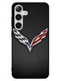 Corvette Logo 1st Samsung Galaxy S25 5G Case