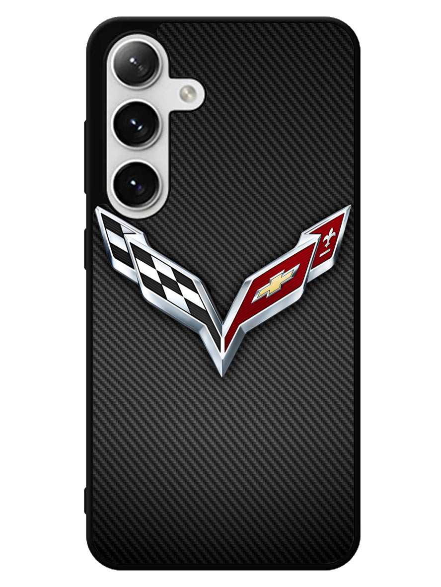 Corvette Logo 1st Samsung Galaxy S24 5G Case