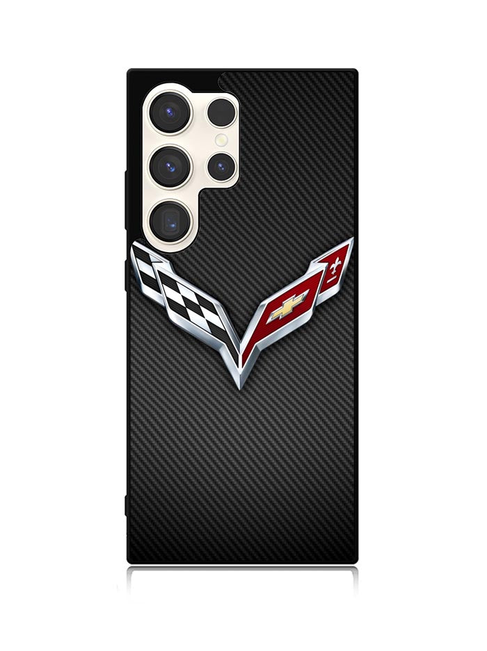 Corvette Logo 1st Samsung Galaxy S25 Ultra 5G Case