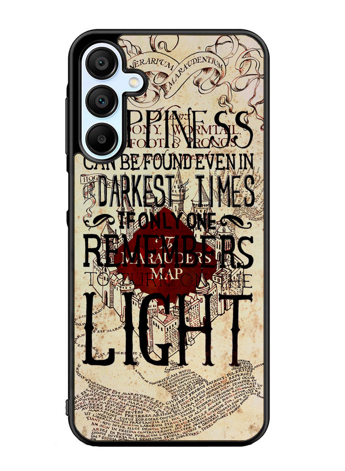Harry Potter Marauders Map Happines Samsung Galaxy A35 5G Case OV1242
