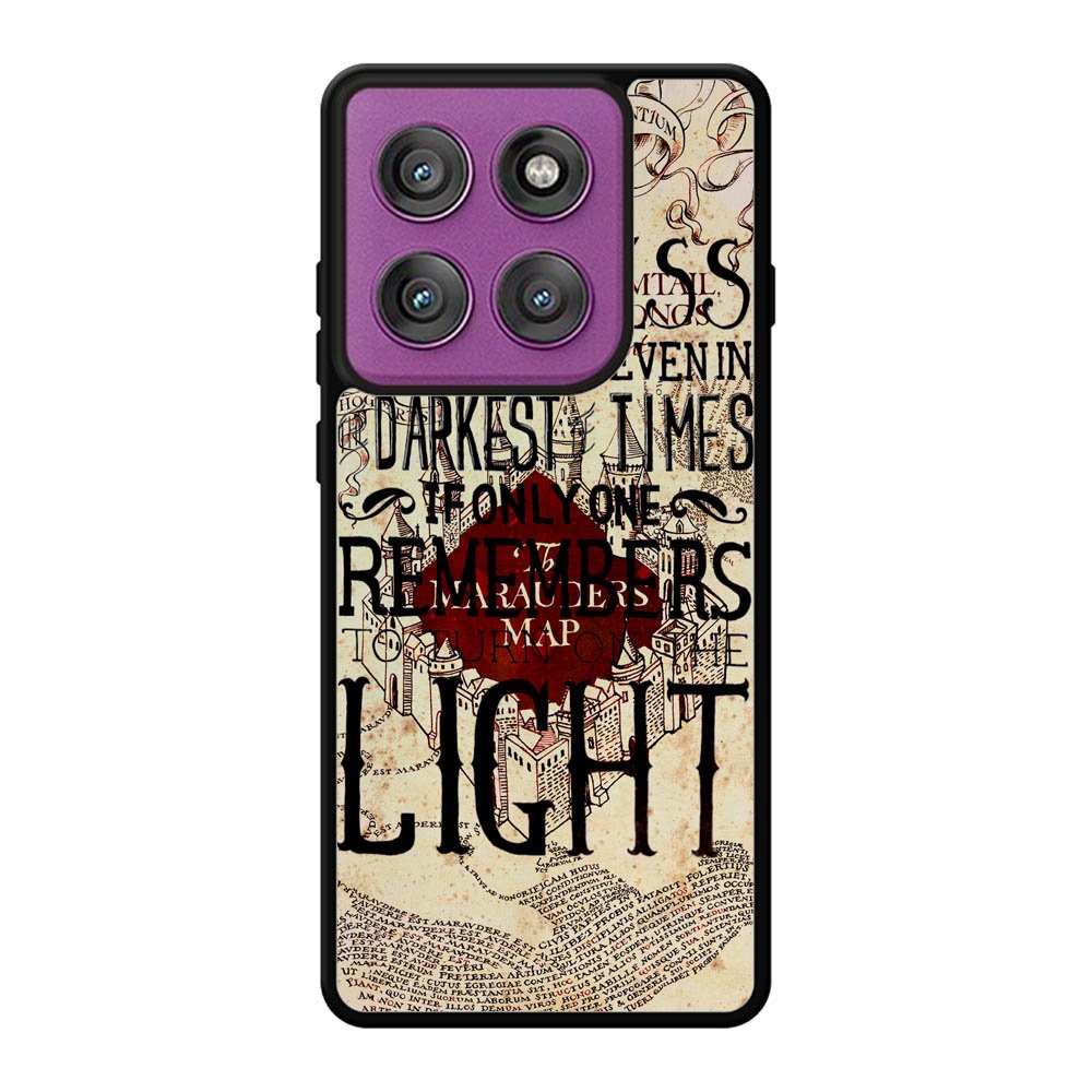 Harry Potter Marauders Map Happines Motorola Moto Edge 60 Pro Case OV1242