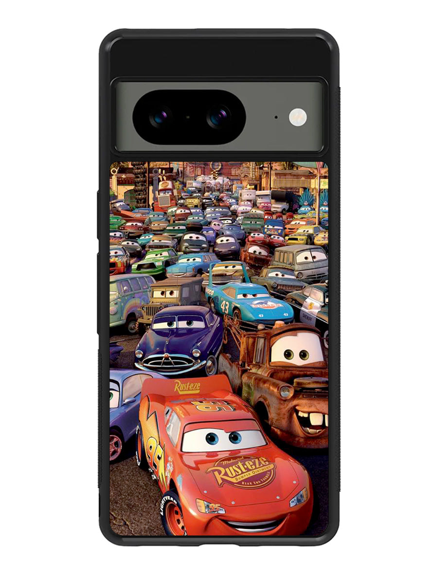 Lightning McQueen Disney Cars Google Pixel 8A Case QC1246