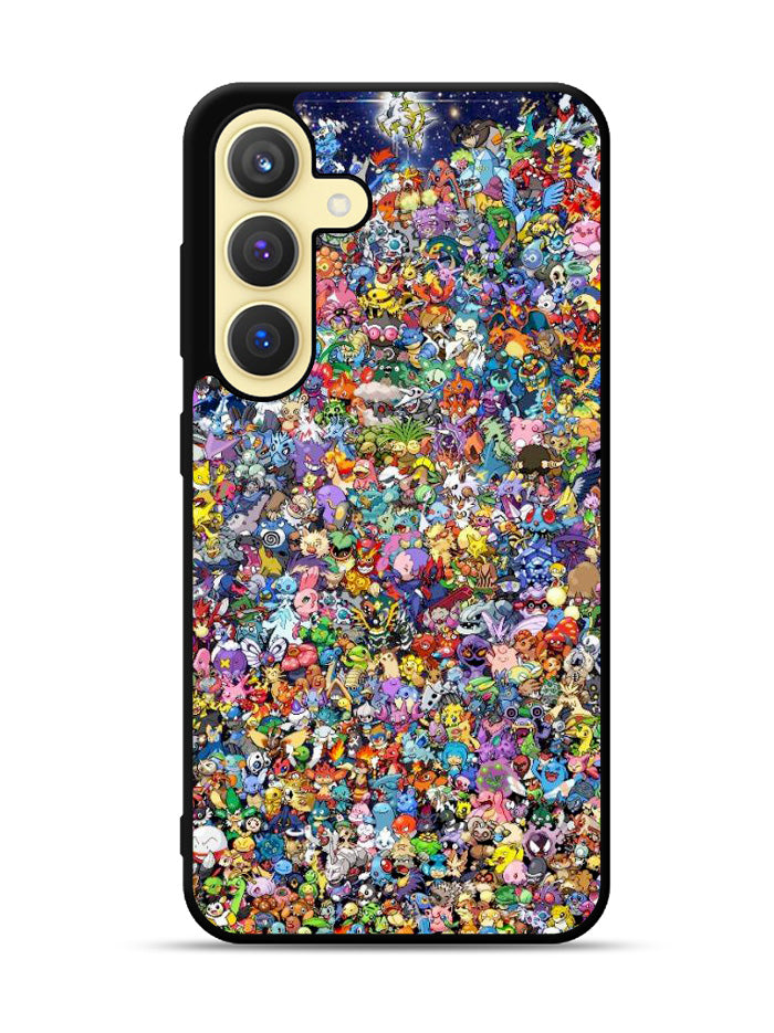 Pokemon Collage Samsung Galaxy S24 Plus 5G , Samsung Galaxy S24+ 5G Case