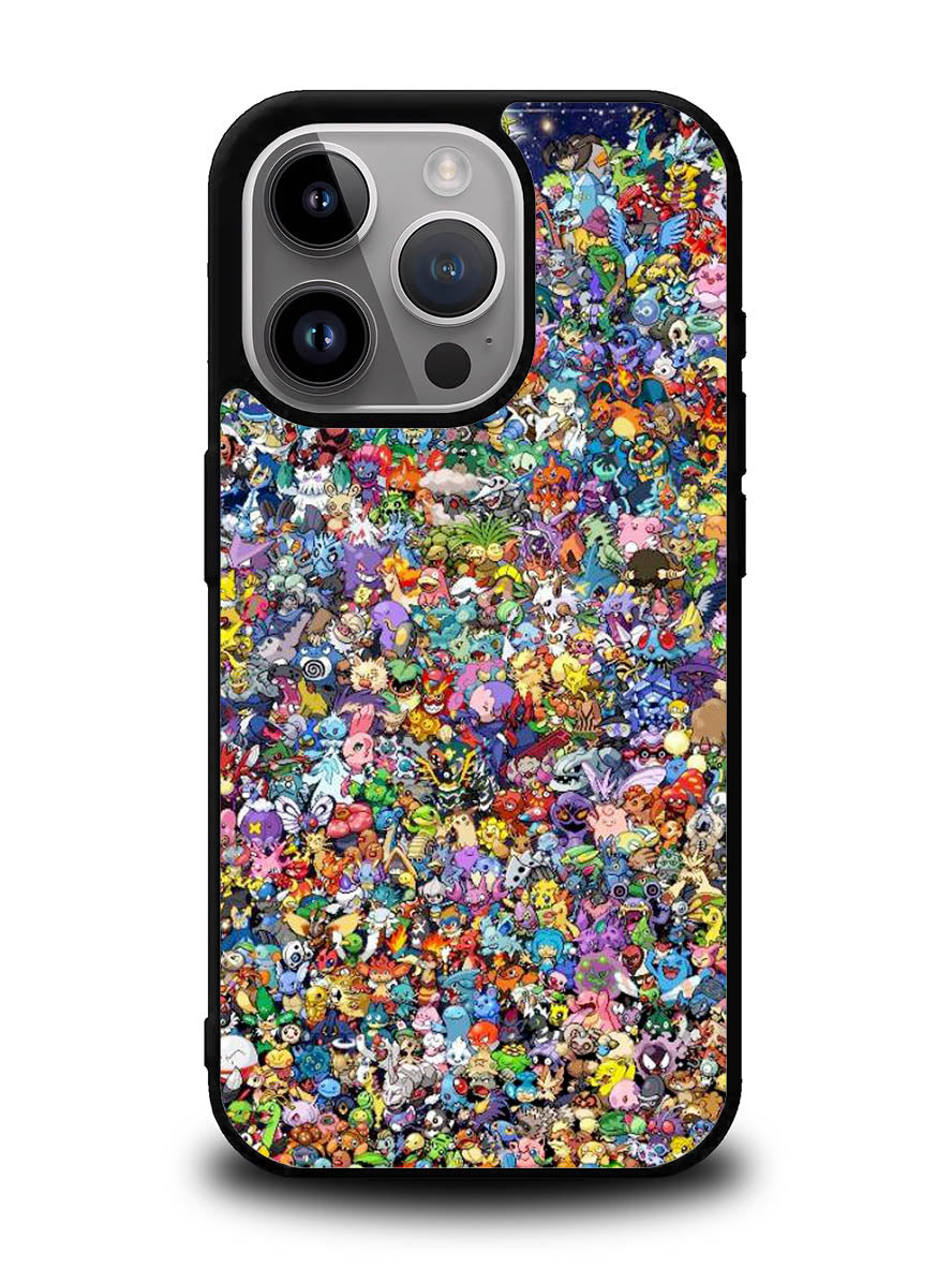 Pokemon Collage iPhone 16 Pro Max Case