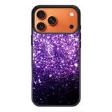 Purple Sparkling Glitter iPhone 17 Pro Case