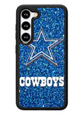 Dallas Cowboys Sparkling Glitter Samsung Galaxy S23 5G Case