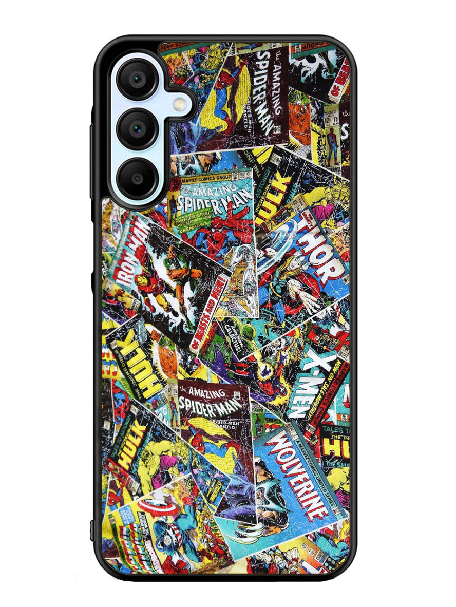 Marvel Comics Cover Samsung Galaxy A25 5G Case