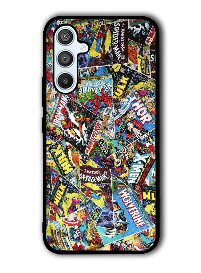 Marvel Comics Cover Samsung Galaxy A54 5G Case