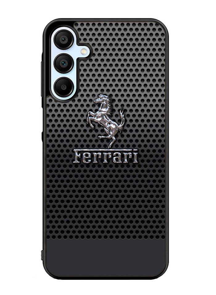 Ferrari Chrome Logo Samsung Galaxy A35 5G Case OV1286