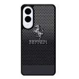Ferrari Chrome Logo Samsung Galaxy S25 Edge 5G Case OV1286