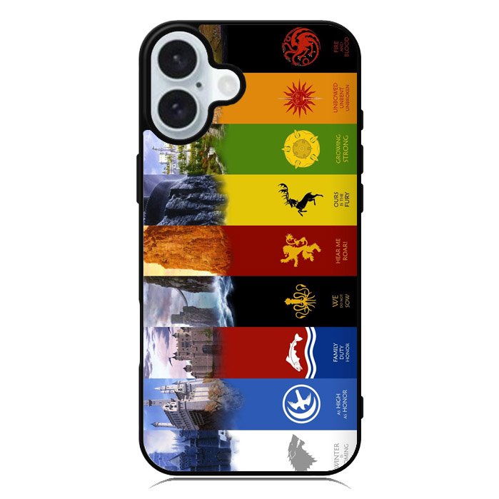 Game of Thrones House Sigil iPhone 16 Plus Case QC1294