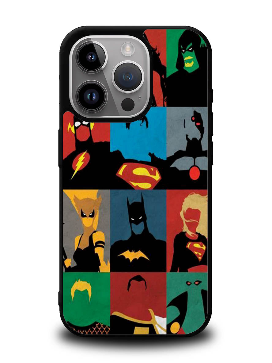 Justice League DC Comics Superheroes iPhone 14 Pro Max Case QC1298