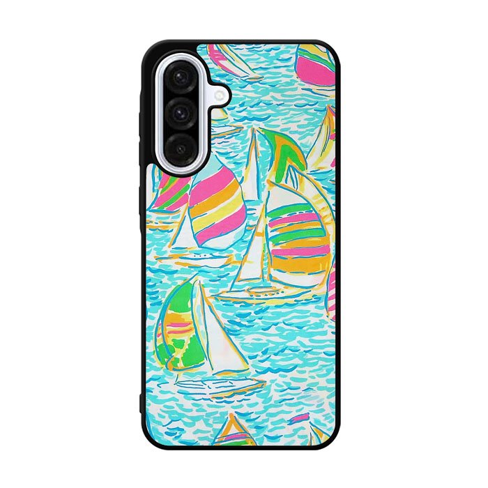 Lilly Pulitzer Sailboat Samsung Galaxy A36 Case OV3340