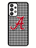 Alabama Houndstooth Crimson Tide Samsung Galaxy A53 5G Case