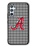 Alabama Houndstooth Crimson Tide Samsung Galaxy A54 5G Case