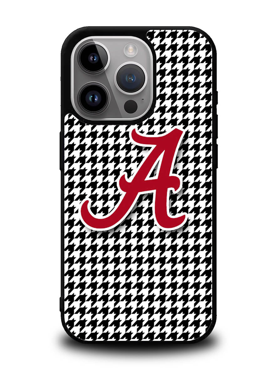 Alabama Houndstooth Crimson Tide iPhone 16 Pro Max Case