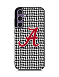Alabama Houndstooth Crimson Tide Samsung Galaxy S23 FE 5G Case