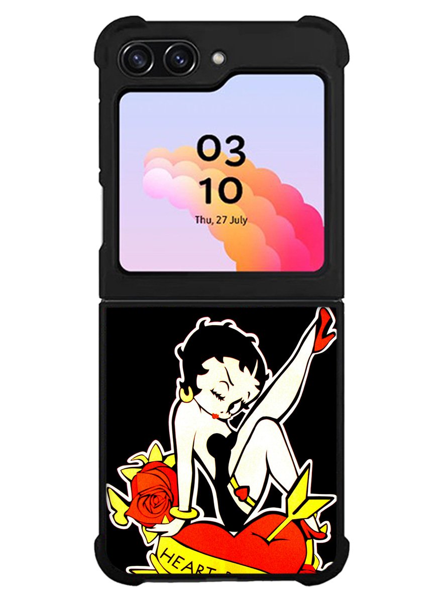 Betty Boop Heart Breaker Samsung Galaxy Z Flip 5 5G 2023 Case OV1333