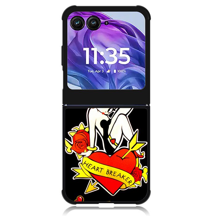 Betty Boop Heart Breaker Motorola Moto Razr Plus 2024 , Moto Razr+ 2024 Case OV1333