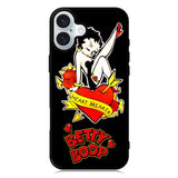 Betty Boop Heart Breaker iPhone 16 Case QC1333