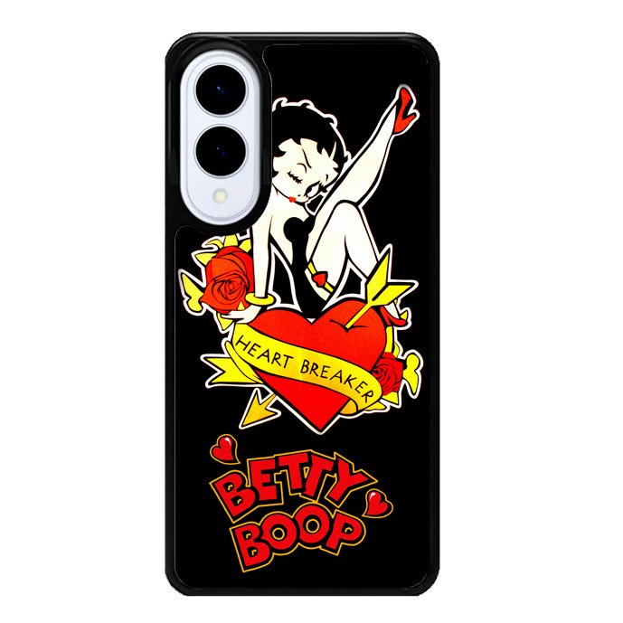 Betty Boop Heart Breaker Samsung Galaxy S25 Edge 5G Case OV1333