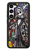 Nightmare Before Christmas Art Glass Samsung Galaxy S23 Plus 5G / Samsung Galaxy S23+ 5G Case