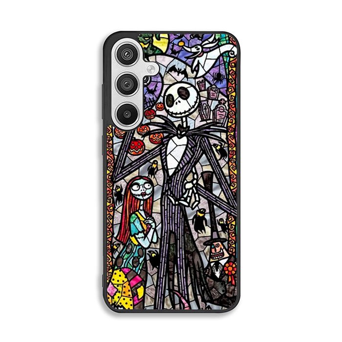 Nightmare Before Christmas Art Glass Samsung Galaxy A26 Case OV6176