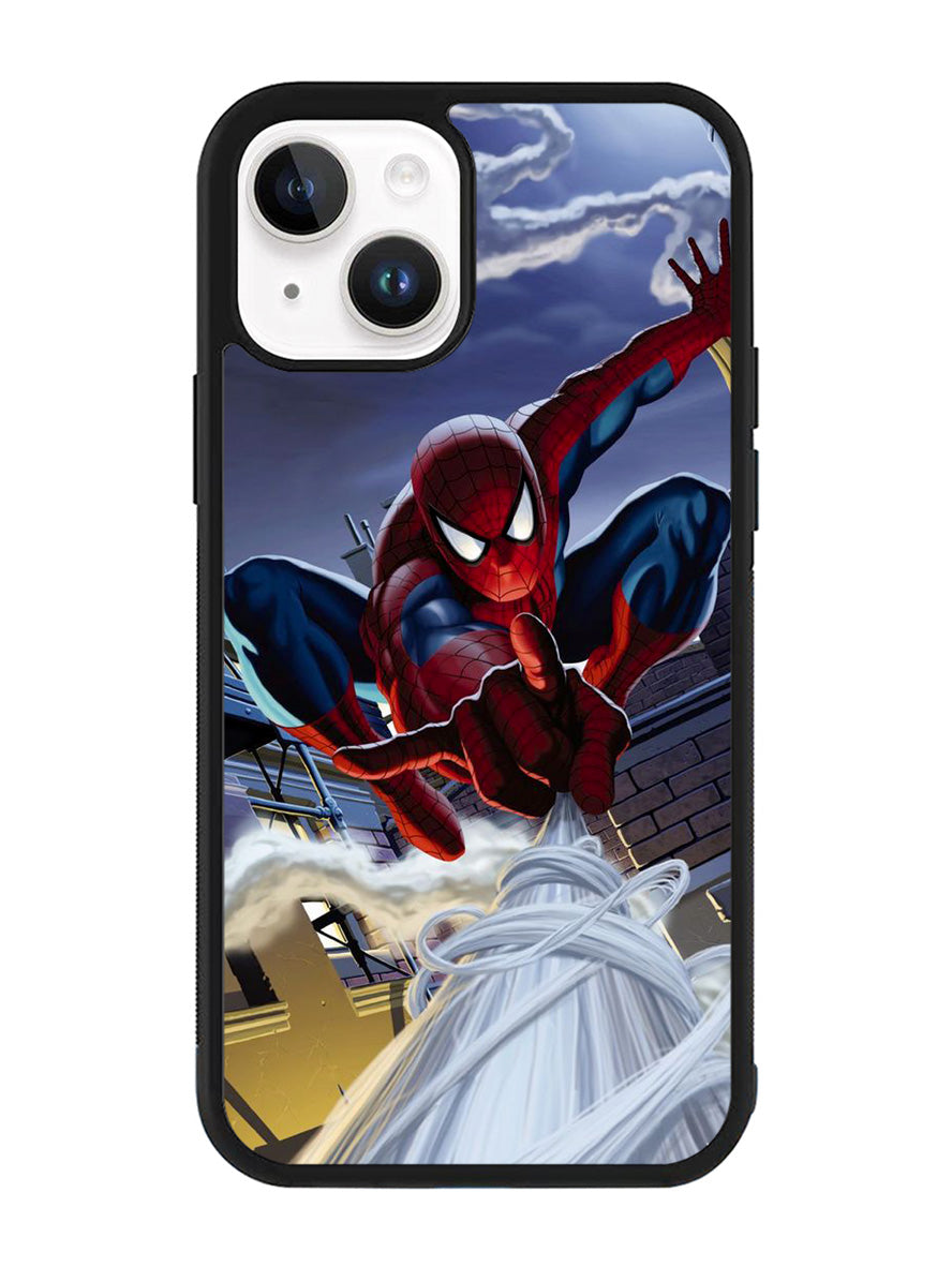 Spiderman Marvel Swing iPhone 14 Case QC1355