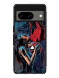 Spiderman Mary Jane Kissing Google Pixel 8A Case QC1356