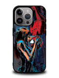 Spiderman Mary Jane Kissing iPhone 16 Pro Max Case QC1356