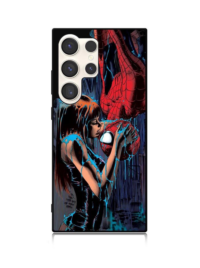 Spiderman Mary Jane Kissing Samsung Galaxy S24 Ultra 5G Case OV1356