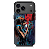Spiderman Mary Jane Kissing iPhone 17 Pro Case OV1356