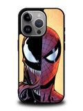 Venom Vs Spiderman Face iPhone 15 Pro Max Case OV1358