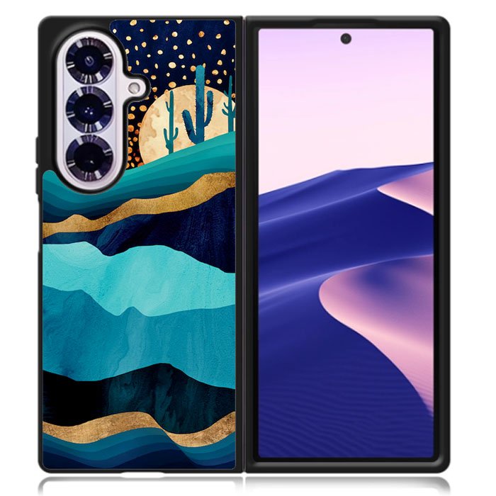 Indigo Desert Night Samsung Galaxy Z Fold 7 Case OV1381