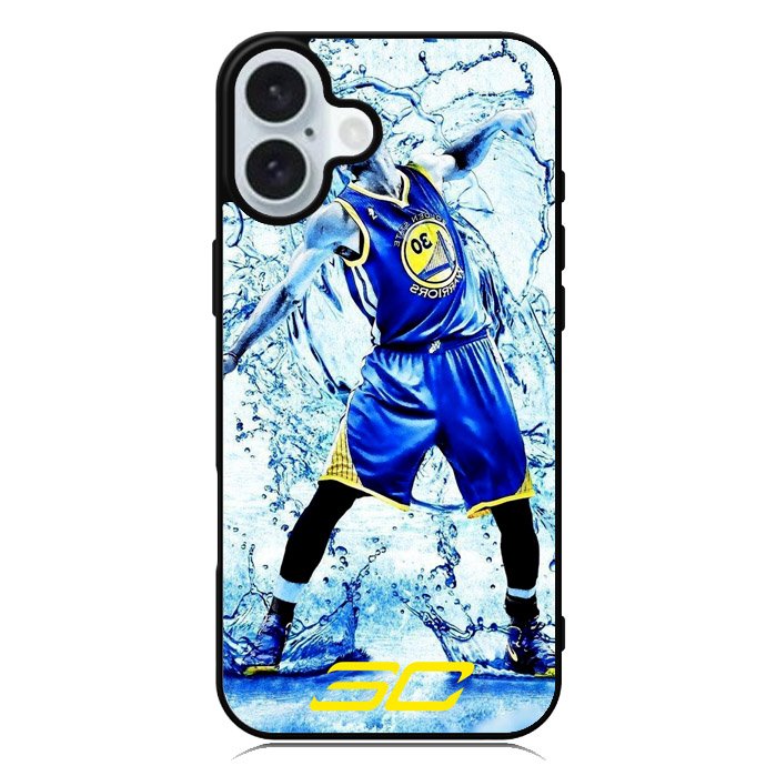 Stephen Curry Water iPhone 16 Plus Case QC1387
