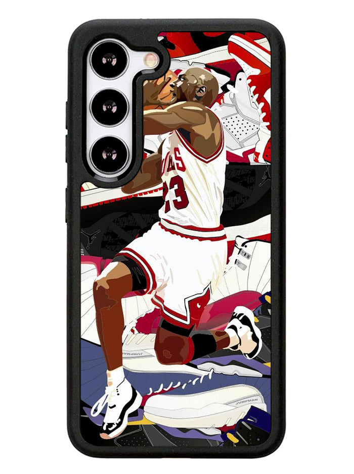 Michael Jordan 23 Samsung Galaxy S23 Plus 5G / Samsung Galaxy S23+ 5G Case