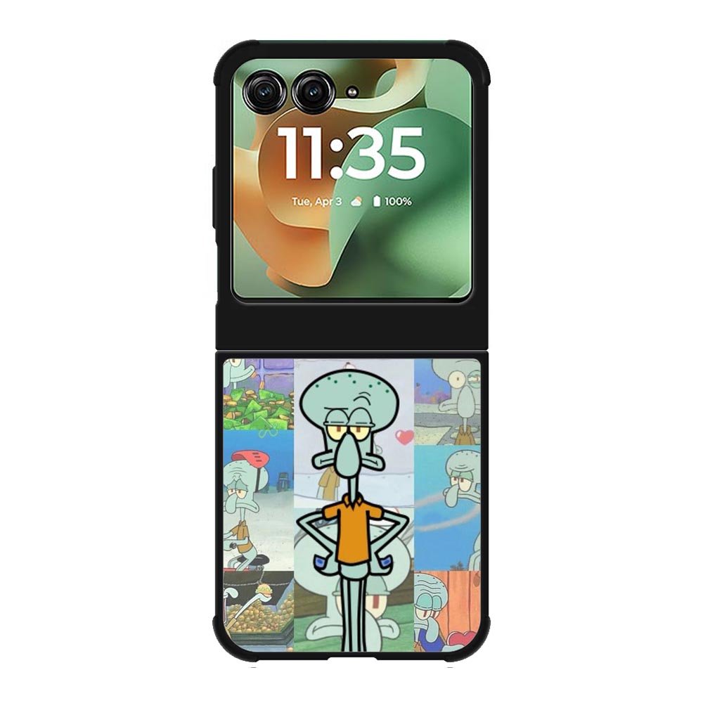 Squidward Spongebob Wallpaper Motorola Moto RAZR 2025 Case OV1409
