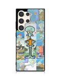 Squidward Spongebob Wallpaper Samsung Galaxy S23 Ultra 5G Case QC1409