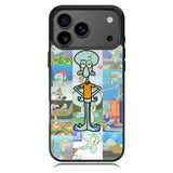 Squidward Spongebob Wallpaper iPhone 17 Pro Case OV1409