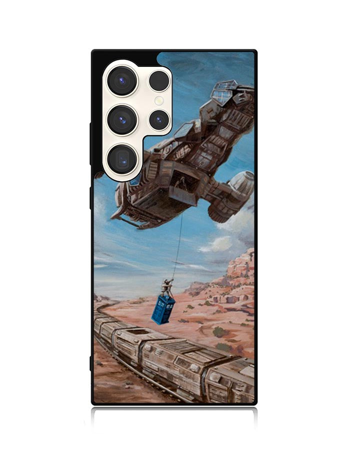 Time Job Firefly Tardis Doctor Who Samsung Galaxy S25 Ultra 5G Case