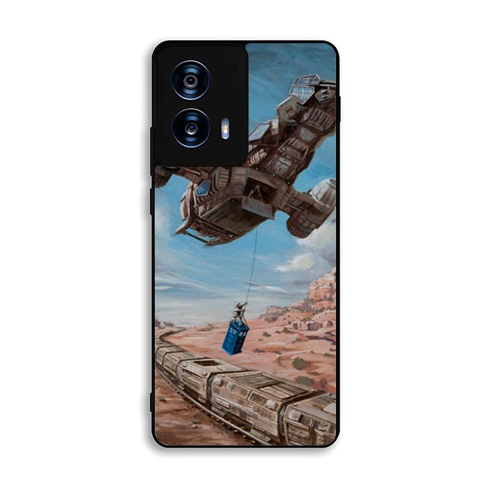 Time Job Firefly Tardis Doctor Who Motorola Moto G Power 5G 2024 Case OV2474