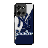 New York Yankees Logo 3rd Motorola Moto G 5G 2025 Case OV2790