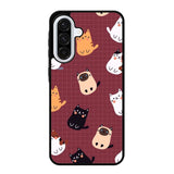 Cat Pattern Wallpaper Samsung Galaxy A16 5G Case OV1436