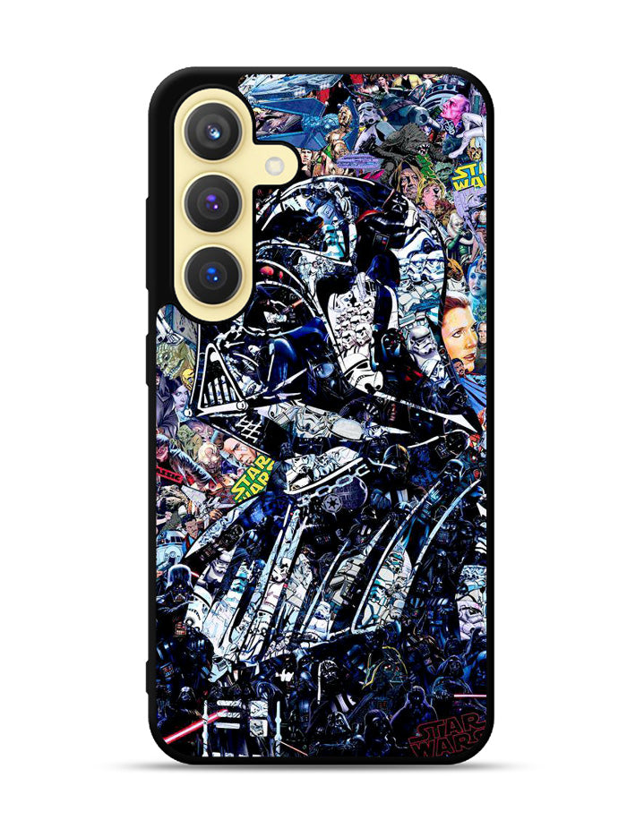 Star Wars Death Vader Wallpaper Samsung Galaxy S23 FE 5G Case QC1454
