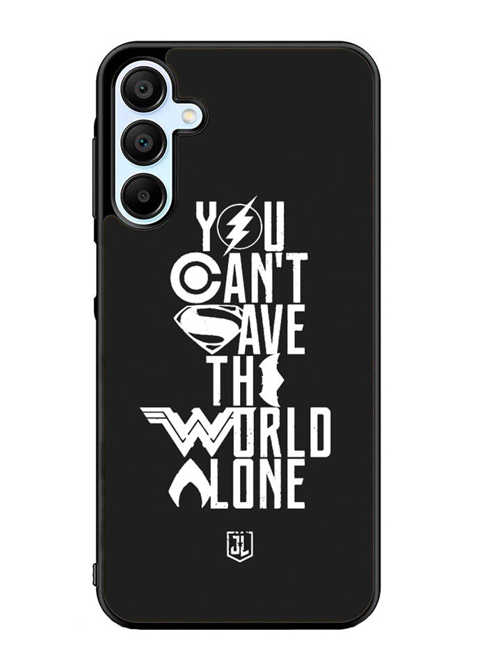 JL You Cant Save The World Alone Samsung Galaxy A35 5G Case OV1461