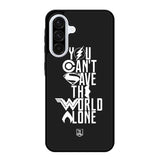 JL You Cant Save The World Alone Samsung Galaxy A56 5G Case OV1461