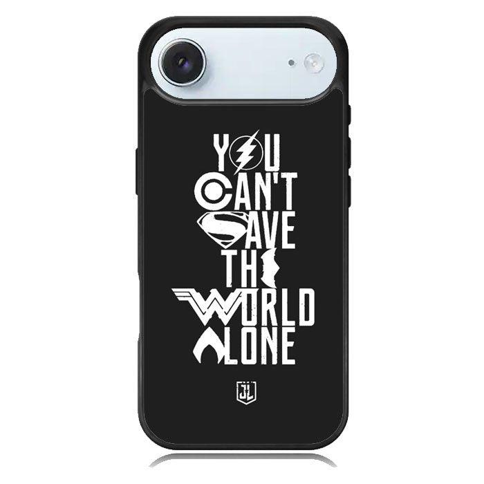 JL You Cant Save The World Alone iPhone 17 Air Case OV1461